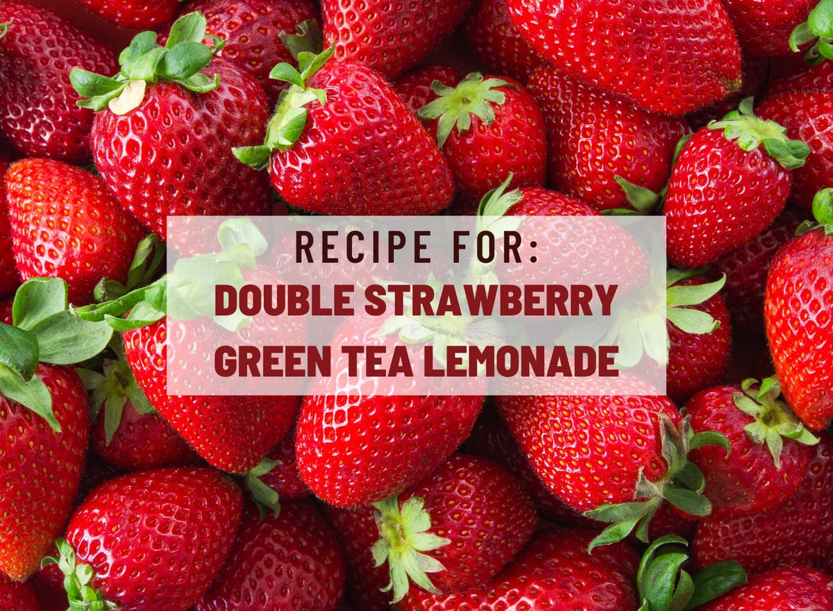 Learn how to make our Double Strawberry Green Tea Lemonade at home