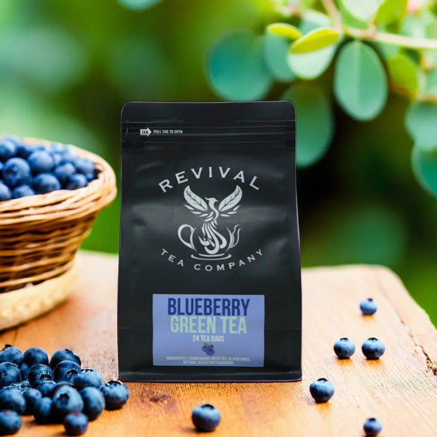 Blueberry Green Tea - Revival Tea Company