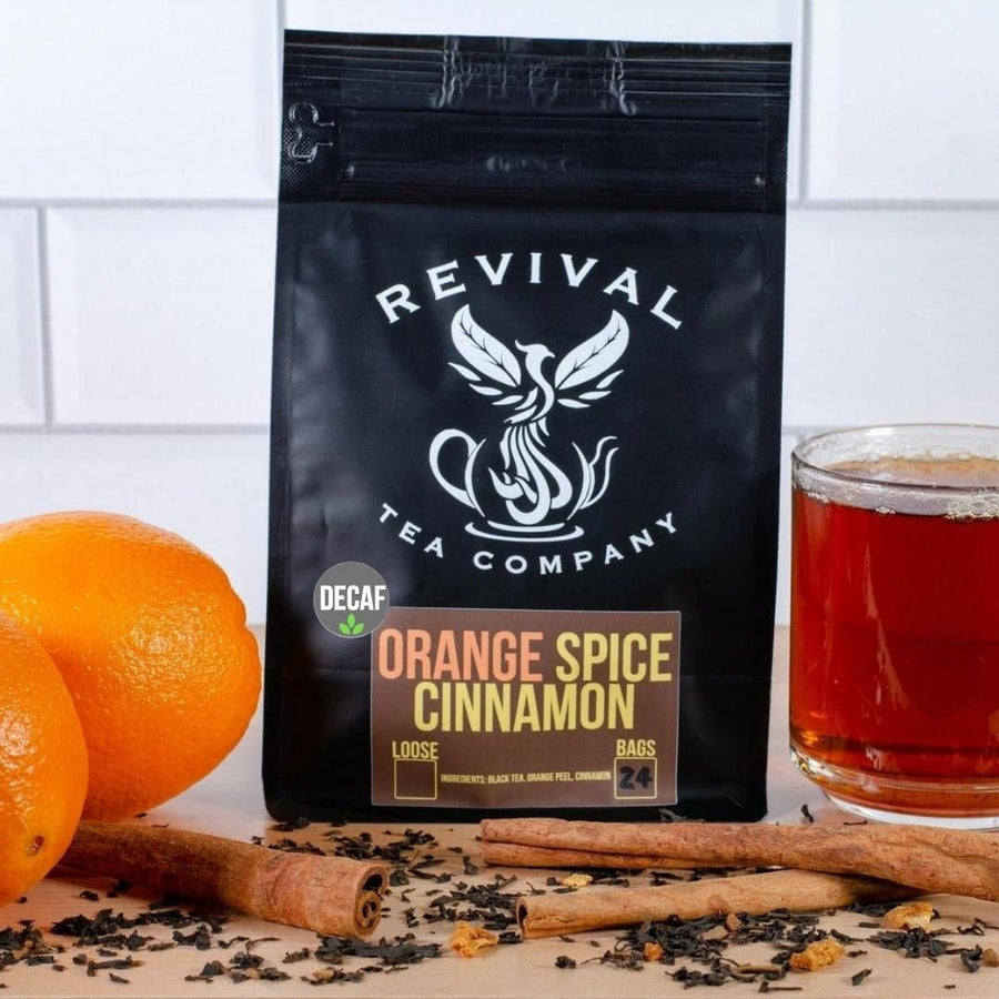 Decaf Orange Spice Cinnamon Tea - Revival Tea Company