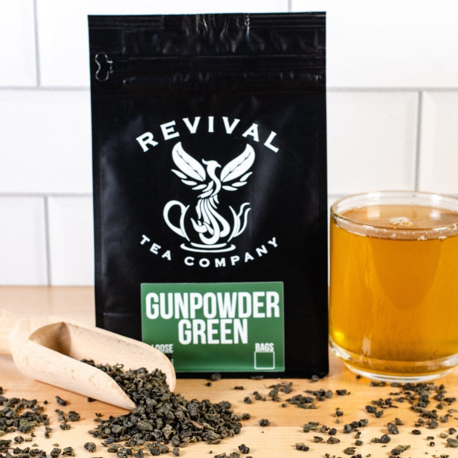 Gunpowder Green Tea - Revival Tea Company